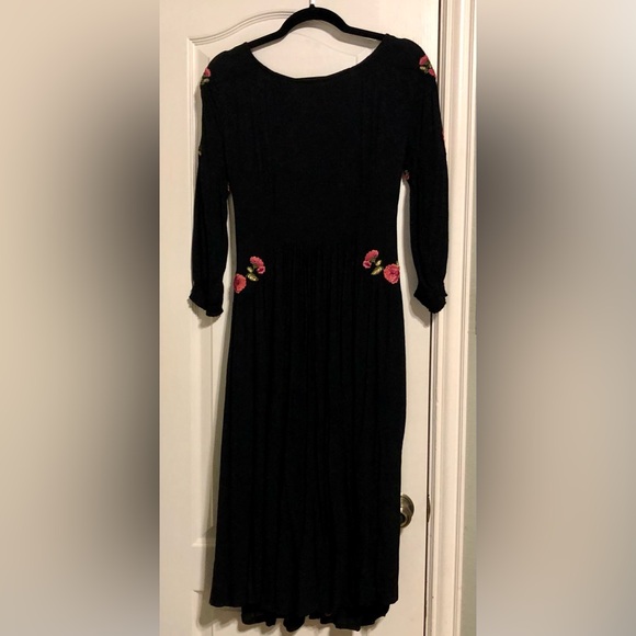 Free People Embroidery Dress S - Picture 4 of 4